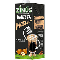 Напиток растительный Zinus Barista фундуковый 1 л фото Напиток растительный Zinus Barista фундуковый 1 л