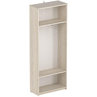 Каркас гардероба Easy One (дуб шамони светлый, 768х370х1997 мм) фото Каркас гардероба Easy One (дуб шамони светлый, 768х370х1997 мм)