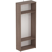 Каркас гардероба Easy One (дуб шамони темный, 768х370х1997 мм) фото Каркас гардероба Easy One (дуб шамони темный, 768х370х1997 мм)