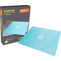 Коврик для раскатки теста и выпечки 48x38 см фото Коврик для раскатки теста и выпечки 48x38 см