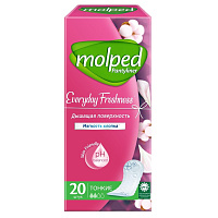 Прокладки женские ежедневные Molped Pantyliner (20 штук в упаковке) фото Прокладки женские ежедневные Molped Pantyliner (20 штук в упаковке)