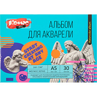 Альбом для акварели Комус Арт А5 30 листов фото Альбом для акварели Комус Арт А5 30 листов