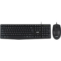 Комплект проводной клавиатура и мышь Acer OMW141 (ZL.MCEEE.01M) фото Комплект проводной клавиатура и мышь Acer OMW141 (ZL.MCEEE.01M)