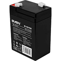 Батарея для ИБП Sven SV 645 6 В 4.5 Ач фото Батарея для ИБП Sven SV 645 6 В 4.5 Ач