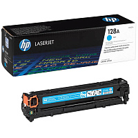 Картридж лазерный HP 128A CE321A голубой оригинальный фото Картридж лазерный HP 128A CE321A голубой оригинальный