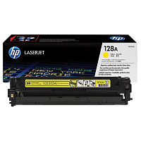 Картридж лазерный HP 128A CE322A желтый оригинальный фото Картридж лазерный HP 128A CE322A желтый оригинальный