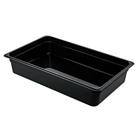 Гастроемкость Restola GN 1/1 53x32.5x10 см 14 л полипропилен черная фото Гастроемкость Restola GN 1/1 53x32.5x10 см 14 л полипропилен черная