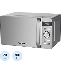 Микроволновая печь Pioneer MW229D серебристая фото Микроволновая печь Pioneer MW229D серебристая