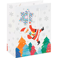 Пакет подарочный новогодний Magic Pack (17.8x22.9x9.8 см) фото Пакет подарочный новогодний Magic Pack (17.8x22.9x9.8 см)