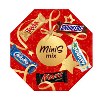 Конфеты шоколадные New Year Mix 262 г фото Конфеты шоколадные New Year Mix 262 г