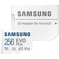Карта памяти 256 ГБ Samsung Evo Plus UHS-I U3 V30 A2 (MB-MC256KA/KR) фото Карта памяти 256 ГБ Samsung Evo Plus UHS-I U3 V30 A2 (MB-MC256KA/KR)