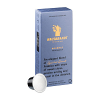 Кофе в капсулах для кофемашин Hausbrandt Nespresso Gourmet (10 штук по 5 г) фото Кофе в капсулах для кофемашин Hausbrandt Nespresso Gourmet (10 штук по 5 г)