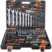 Набор инструментов , 1/2, 1/4, CrV, в кейсе 151 предм Вихрь, 73/6/7/9