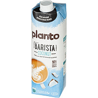 Напиток растительный Planto Barista кокосовый с соей 1 л фото Напиток растительный Planto Barista кокосовый с соей 1 л