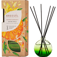 Аромадиффузор Breesal Aromatherapy Антистресс Апельсин/Ваниль/Мускатный орех 70 мл фото Аромадиффузор Breesal Aromatherapy Антистресс Апельсин/Ваниль/Мускатный орех 70 мл
