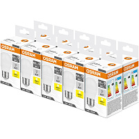 Лампа светодиодная Osram 6.5 Вт E27 (Р, 3000 К, 560 Лм, 220 В, 4058075670921) фото Лампа светодиодная Osram 6.5 Вт E27 (Р, 3000 К, 560 Лм, 220 В, 4058075670921)