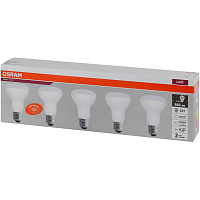 Лампа светодиодная Osram 8 Вт Е27 (R, 4000 К, 640 Лм, 220 В, 5 штук в упаковке, 4058075584068) фото Лампа светодиодная Osram 8 Вт Е27 (R, 4000 К, 640 Лм, 220 В, 5 штук в упаковке, 4058075584068)
