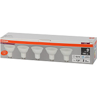 Лампа светодиодная Osram 6 Вт GU10 (PAR, 6500 К, 480 Лм, 220 В, 5 штук в упаковке, 4058075584983) фото Лампа светодиодная Osram 6 Вт GU10 (PAR, 6500 К, 480 Лм, 220 В, 5 штук в упаковке, 4058075584983)