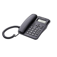 Телефон проводной teXet TX-264 черный (127218) фото Телефон проводной teXet TX-264 черный (127218)