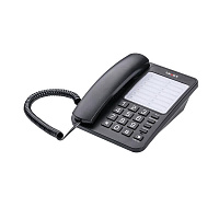 Телефон проводной TeXet TX-234 черный фото Телефон проводной TeXet TX-234 черный