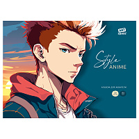 Альбом для акварели, 30л., А4, на склейке ArtSpace "Anime style. Man", 180г/м2 фото Альбом для акварели, 30л., А4, на склейке ArtSpace "Anime style. Man", 180г/м2
