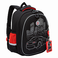 Ранец GRIZZLY анатомическая спинка, c бейджем, для мальчиков, "NIGHT RACE", 36х28х20 см, RAz-287-8/1 фото Ранец GRIZZLY анатомическая спинка, c бейджем, для мальчиков, "NIGHT RACE", 36х28х20 см, RAz-287-8/1