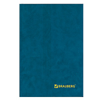 Книга учета 96 л., клетка, твердая, бумвинил, блок офсет, А4 (200х290 мм), BRAUBERG, светло-синяя, 130069 фото Книга учета 96 л., клетка, твердая, бумвинил, блок офсет, А4 (200х290 мм), BRAUBERG, светло-синяя, 130069