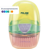 Ластик Milan Capsule New Look из синтетического каучука овальный 80x145x55 мм фото Ластик Milan Capsule New Look из синтетического каучука овальный 80x145x55 мм