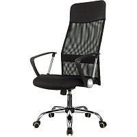 Кресло для руководителя Easy Chair 508 TTW черное (экокожа/сетка/ткань, металл) фото Кресло для руководителя Easy Chair 508 TTW черное (экокожа/сетка/ткань, металл)