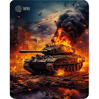 Коврик для мыши Cactus Burning Tank (CS-MP-D04M) фото Коврик для мыши Cactus Burning Tank (CS-MP-D04M)