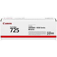 Картридж лазерный Canon 725 3484B002/3484B005 черный оригинальный фото Картридж лазерный Canon 725 3484B002/3484B005 черный оригинальный