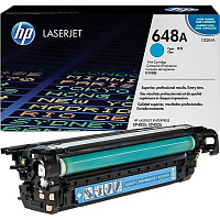 Картридж лазерный HP 648А CE261A голубой оригинальный фото Картридж лазерный HP 648А CE261A голубой оригинальный