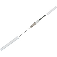 Игла двусторонняя Kometaline FB G22 (0.7x38 мм) черная с визуальной камерой (100 штук в упаковке) фото Игла двусторонняя Kometaline FB G22 (0.7x38 мм) черная с визуальной камерой (100 штук в упаковке)