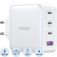 Сетевое зарядное устройство Ugreen CD226 100 Вт беспроводное (15337) фото Сетевое зарядное устройство Ugreen CD226 100 Вт беспроводное (15337)