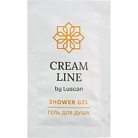 Гель для душа Luscan Cream Line 10 мл саше (500 штук в упаковке) фото Гель для душа Luscan Cream Line 10 мл саше (500 штук в упаковке)