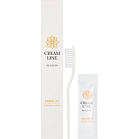 Набор зубной Luscan Cream Line картон (зубная щетка - 1 шт, зубная паста - 1 шт, 200 штук в упаковке) фото Набор зубной Luscan Cream Line картон (зубная щетка - 1 шт, зубная паста - 1 шт, 200 штук в упаковке)