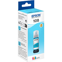 Чернила Epson 108 C13T09C54A светло-голубые оригинальные фото Чернила Epson 108 C13T09C54A светло-голубые оригинальные
