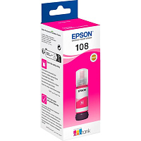 Чернила Epson 108 C13T09C34A пурпурные оригинальные фото Чернила Epson 108 C13T09C34A пурпурные оригинальные
