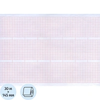 Лента тепл.регист. для ЭКГ 145х30х18 (в.) FUKUDA, N.KOHDEN ЛДМ 145-30