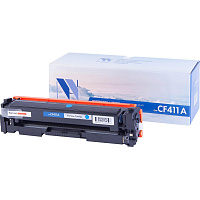 Картридж лазерный NV Print CF411A для HP голубой совместимый фото Картридж лазерный NV Print CF411A для HP голубой совместимый