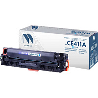 Картридж лазерный NV Print CE411A NV-CE411AC для HP голубой совместимый фото Картридж лазерный NV Print CE411A NV-CE411AC для HP голубой совместимый