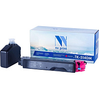 Картридж лазерный NV Print TK-5140M для Kyocera пурпурный совместимый фото Картридж лазерный NV Print TK-5140M для Kyocera пурпурный совместимый