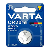 Батарейка CR2016 Varta Electronics CR2016 BL1 Lithium 3V (6016) (6016101401) фото Батарейка CR2016 Varta Electronics CR2016 BL1 Lithium 3V (6016) (6016101401)