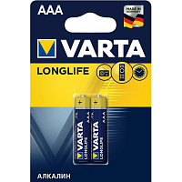 Батарейка AAA мизинчиковая Varta Longlife (2 штуки в упаковке) фото Батарейка AAA мизинчиковая Varta Longlife (2 штуки в упаковке)