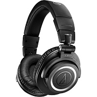 Наушники беспроводные/проводные Audio-Technica ATH-M50XBT2 черные (80001665) фото Наушники беспроводные/проводные Audio-Technica ATH-M50XBT2 черные (80001665)