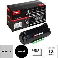 Картридж лазерный Комус 56F5X0E для Lexmark черный совместимый экстраповышенной емкости фото Картридж лазерный Комус 56F5X0E для Lexmark черный совместимый экстраповышенной емкости