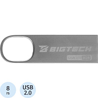 Флешка USB 2.0 8 ГБ BigTech (UFD005) фото Флешка USB 2.0 8 ГБ BigTech (UFD005)
