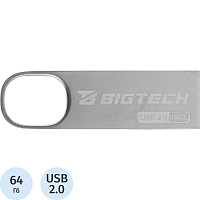 Флешка USB 2.0 64 ГБ BigTech (UFD008) фото Флешка USB 2.0 64 ГБ BigTech (UFD008)