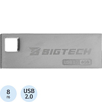 Флешка USB 2.0 8 ГБ BigTech (UFD009) фото Флешка USB 2.0 8 ГБ BigTech (UFD009)