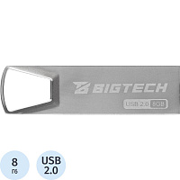 Флешка USB 2.0 8 ГБ BigTech (UFD013) фото Флешка USB 2.0 8 ГБ BigTech (UFD013)